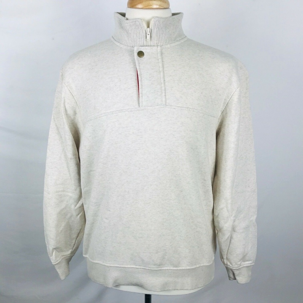 Orvis Men's Pullover Sweater 1/4 Zip Medium